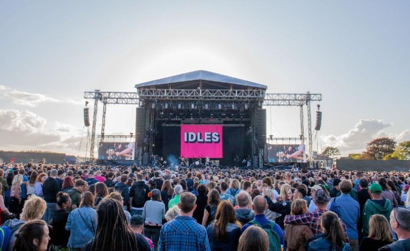 IDLES at The Downs Festival